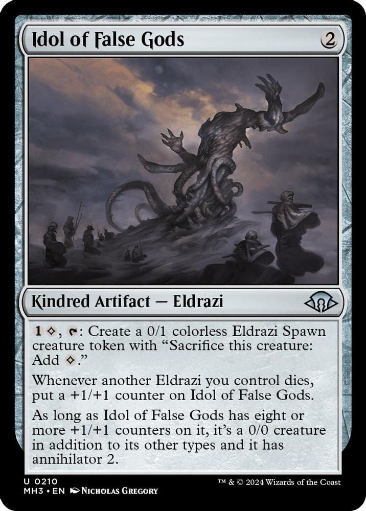 2024 Magic: The Gathering: Modern Horizons 3 (MH3) - Idol of False Gods (#210, Uncommon) (, Near Mint)
