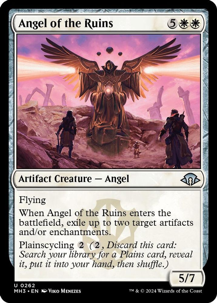 2024 Magic: The Gathering: Modern Horizons 3 (MH3) - Angel of the Ruins (#262, Uncommon) (, Near Mint)