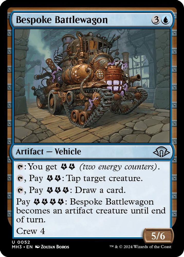 2024 Magic: The Gathering: Modern Horizons 3 (MH3) - Bespoke Battlewagon (#52, Uncommon) (, Near Mint)