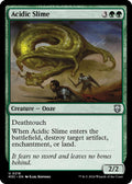 2024 Magic: The Gathering: Commander: Modern Horizons 3 (M3C) - Acidic Slime (#218, Uncommon) (, Near Mint)