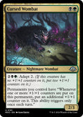 2024 Magic: The Gathering: Modern Horizons 3 (MH3) - Cursed Wombat (#181, Uncommon) (, Near Mint)