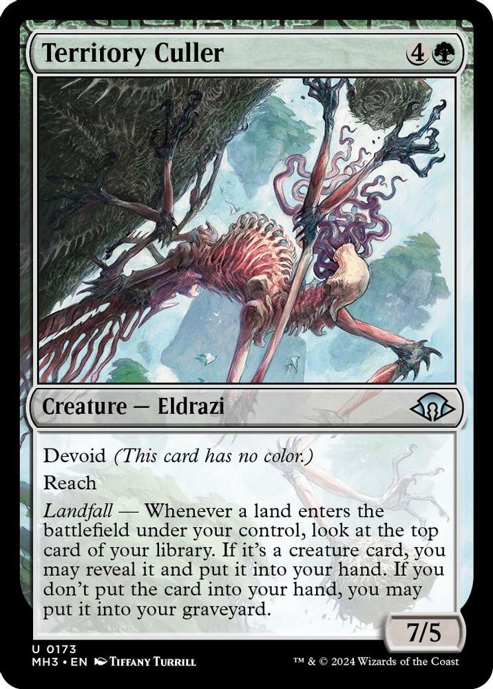 2024 Magic: The Gathering: Modern Horizons 3 (MH3) - Territory Culler (#173, Uncommon) (, Near Mint)