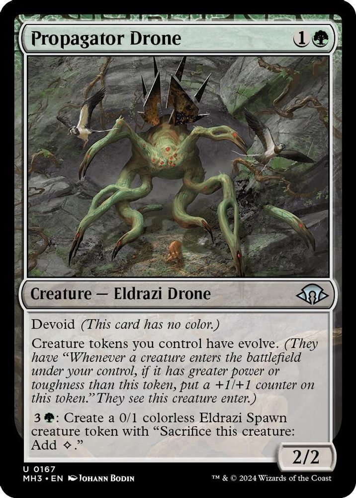 2024 Magic: The Gathering: Modern Horizons 3 (MH3) - Propagator Drone (#167, Uncommon) (, Near Mint)