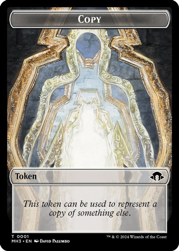 2024 Magic: The Gathering: Modern Horizons 3 (MH3) - Copy Gremlin Double Sided Token (#1 // 23, T) (, Near Mint)