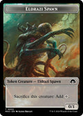 2024 Magic: The Gathering: Modern Horizons 3 (MH3) - Eldrazi Spawn Angel Double Sided Token (#2 // 3, T) (Foil, Near Mint)