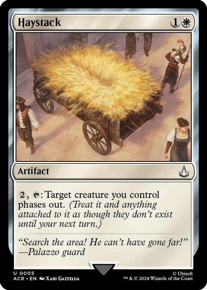 2024 Magic: The Gathering: Universes Beyond: Assassin's Creed (ACR) - Haystack (#5, Uncommon) (Foil, Near Mint)
