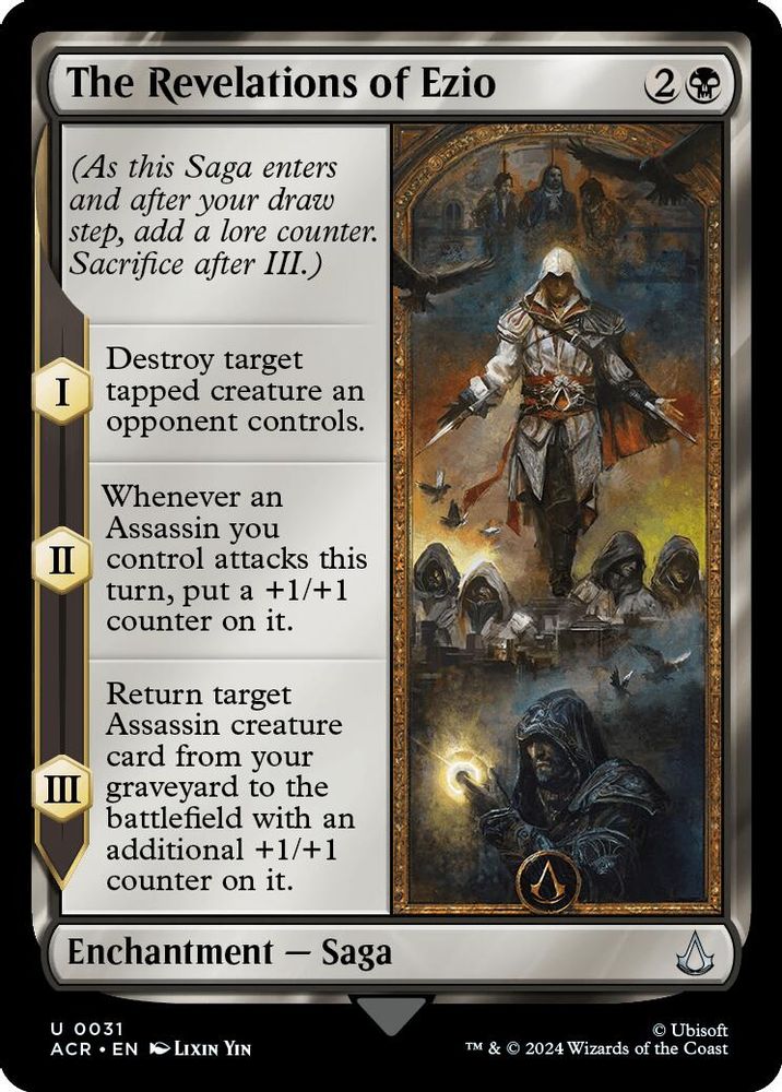 2024 Magic: The Gathering: Universes Beyond: Assassin's Creed (ACR) - The Revelations of Ezio (#31, Uncommon) (, Near Mint)