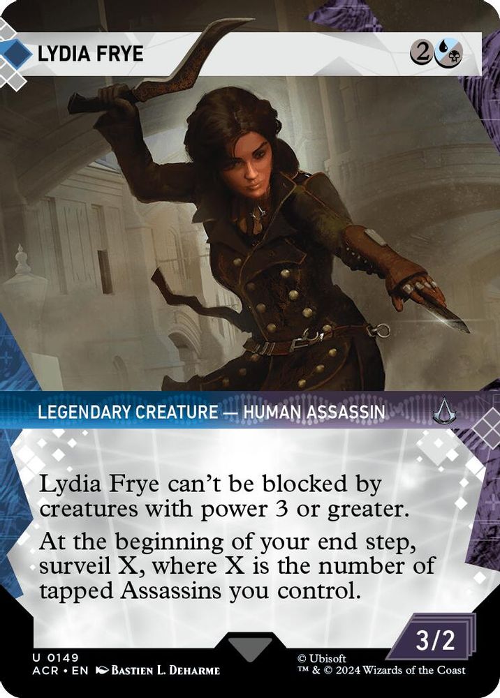 2024 Magic: The Gathering: Universes Beyond: Assassin's Creed (ACR) - Lydia Frye Showcase (#149, Uncommon) (, Near Mint)