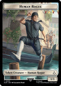 2024 Magic: The Gathering: Universes Beyond: Assassin's Creed (ACR) - Human Rogue Token (#3, T) (, Near Mint)