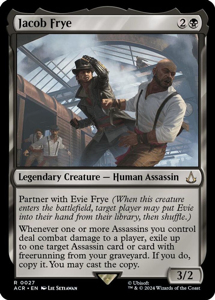 2024 Magic: The Gathering: Universes Beyond: Assassin's Creed (ACR) - Jacob Frye (#27, Rare) (, Near Mint)