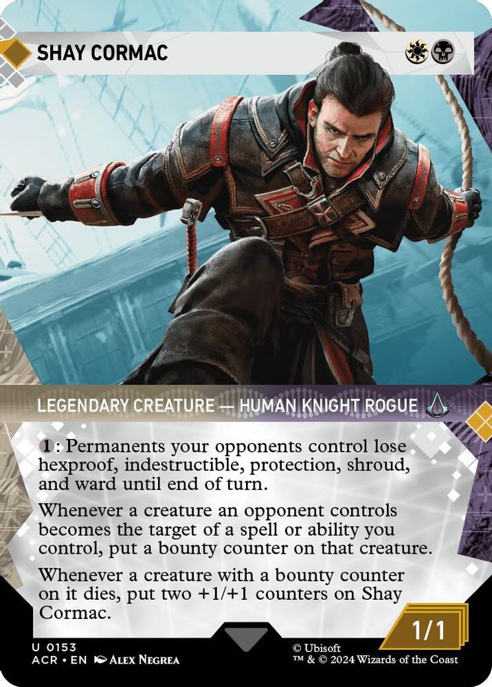 2024 Magic: The Gathering: Universes Beyond: Assassin's Creed (ACR) - Shay Cormac Showcase (#153, Uncommon) (, Near Mint)