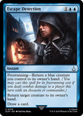 2024 Magic: The Gathering: Universes Beyond: Assassin's Creed (ACR) - Escape Detection (#18, Uncommon) (, Near Mint)
