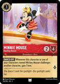 2024 Disney Lorcana: Shimmering Skies (5) - Minnie Mouse Dazzling Dancer (#126/204, Uncommon) (, Near Mint)