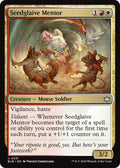 2024 Magic: The Gathering: Bloomburrow (BLB) - Seedglaive Mentor (#231, Uncommon)