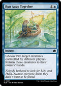 2024 Magic: The Gathering: Bloomburrow (BLB) - Run Away Together (#67, Common) (, Near Mint)