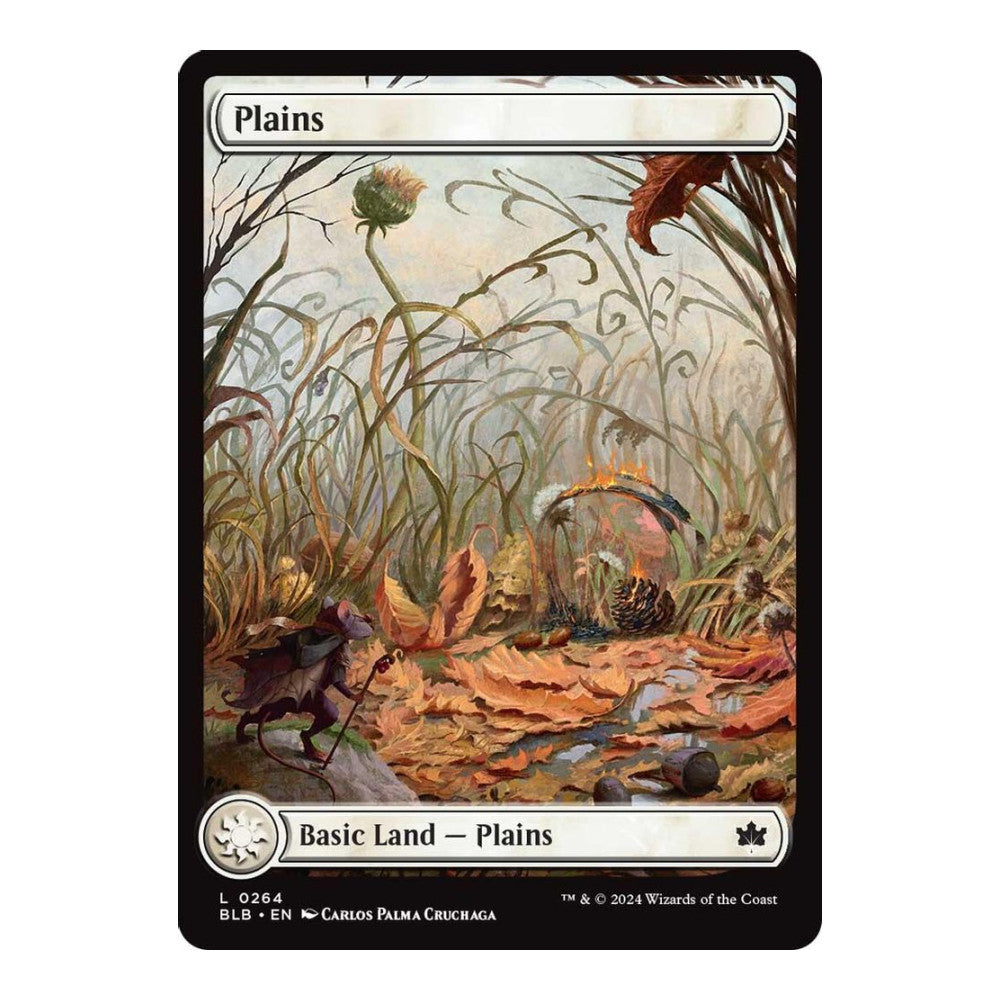 2024 Magic: The Gathering: Bloomburrow (BLB) - Plains 0264 (#264, Land) (, Near Mint)