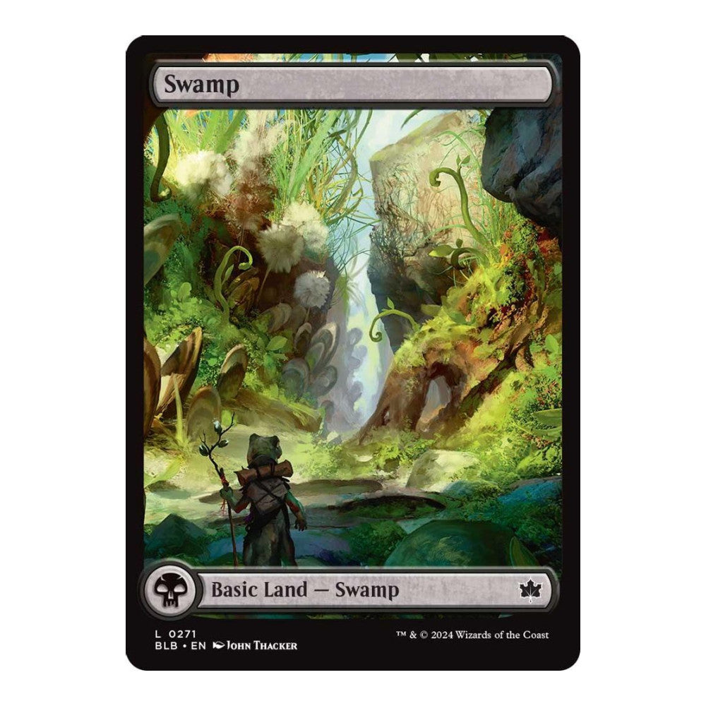 2024 Magic: The Gathering: Bloomburrow (BLB) - Swamp 0271 (#271, Land) (, Near Mint)