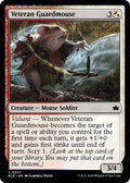 2024 Magic: The Gathering: Bloomburrow (BLB) - Veteran Guardmouse (#237, Common)