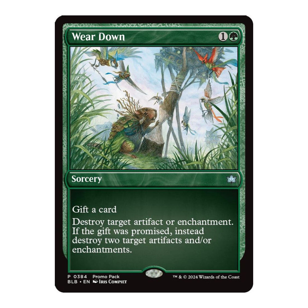 Wear Down - Promo Pack: Bloomburrow () - Near Mint -