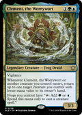 2024 Magic: The Gathering: Bloomburrow (BLB) - Clement the Worrywort (#209, Rare) (Foil, Near Mint)