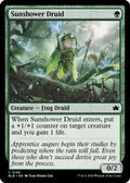 2024 Magic: The Gathering: Bloomburrow (BLB) - Sunshower Druid (#195, Common)