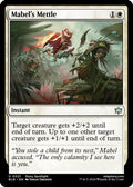 2024 Magic: The Gathering: Bloomburrow (BLB) - Mabels Mettle (#21, Uncommon) (, Near Mint)