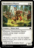 2024 Magic: The Gathering: Bloomburrow (BLB) - Thistledown Players (#35, Common) (, Near Mint)