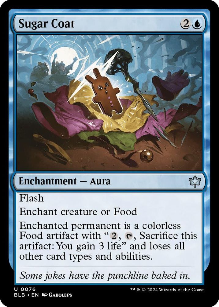 2024 Magic: The Gathering: Bloomburrow (BLB) - Sugar Coat (#76, Uncommon) (, Near Mint)