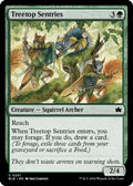 2024 Magic: The Gathering: Bloomburrow (BLB) - Treetop Sentries (#201, Common)