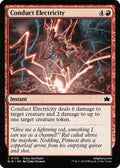 2024 Magic: The Gathering: Bloomburrow (BLB) - Conduct Electricity (#130, Common)