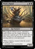 2024 Magic: The Gathering: Bloomburrow (BLB) - Wicks Patrol (#121, Uncommon) (, Near Mint)