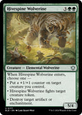 2024 Magic: The Gathering: Bloomburrow (BLB) - Hivespine Wolverine (#177, Uncommon) (, Near Mint)
