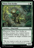 2024 Magic: The Gathering: Bloomburrow (BLB) - Three Tree Scribe (#199, Uncommon) (, Near Mint)
