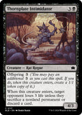 2024 Magic: The Gathering: Bloomburrow (BLB) - Thornplate Intimidator (#117, Common)