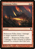 2011 Magic: The Gathering: Innistrad (ISD) - Brimstone Volley (#132, Common)
