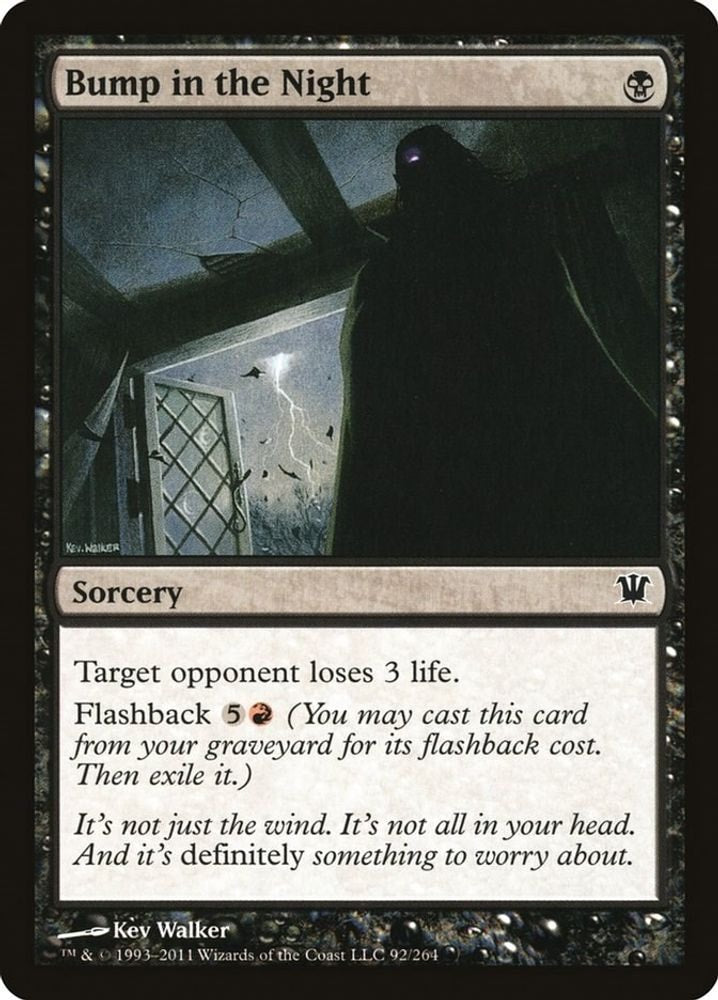 2011 Magic: The Gathering: Innistrad (ISD) - Bump in the Night (#92, Common) (, Near Mint)