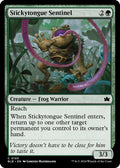 2024 Magic: The Gathering: Bloomburrow (BLB) - Stickytongue Sentinel (#193, Common) (, Near Mint)