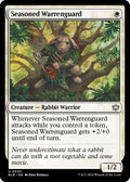 2024 Magic: The Gathering: Bloomburrow (BLB) - Seasoned Warrenguard (#30, Uncommon)