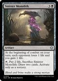 2024 Magic: The Gathering: Bloomburrow (BLB) - Sinister Monolith (#113, Uncommon) (, Near Mint)