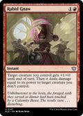 2024 Magic: The Gathering: Bloomburrow (BLB) - Rabid Gnaw (#147, Uncommon) (, Near Mint)