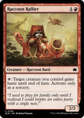 2024 Magic: The Gathering: Bloomburrow (BLB) - Raccoon Rallier (#148, Common)
