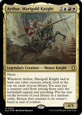 2024 Magic: The Gathering: Commander: Bloomburrow (BLC) - Arthur Marigold Knight (#5, Mythic Rare) (Foil, Near Mint)