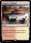 2024 Magic: The Gathering: Commander: Bloomburrow (BLC) - Temple of Triumph (#344, Rare) (, Near Mint)