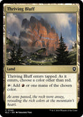 2024 Magic: The Gathering: Commander: Bloomburrow (BLC) - Thriving Bluff (#346, Common) (, Near Mint)