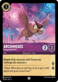 2024 Disney Lorcana: Shimmering Skies (5) - Archimedes Exasperated Owl (#39/204, Common) (, Near Mint)