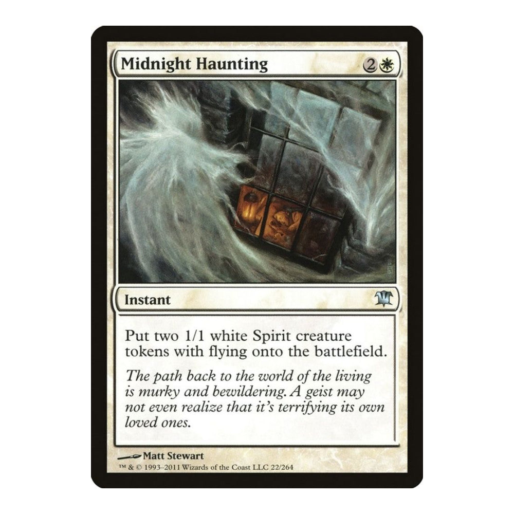 2011 Magic: The Gathering: Innistrad (ISD) - Midnight Haunting (#22, Uncommon) (, Near Mint)