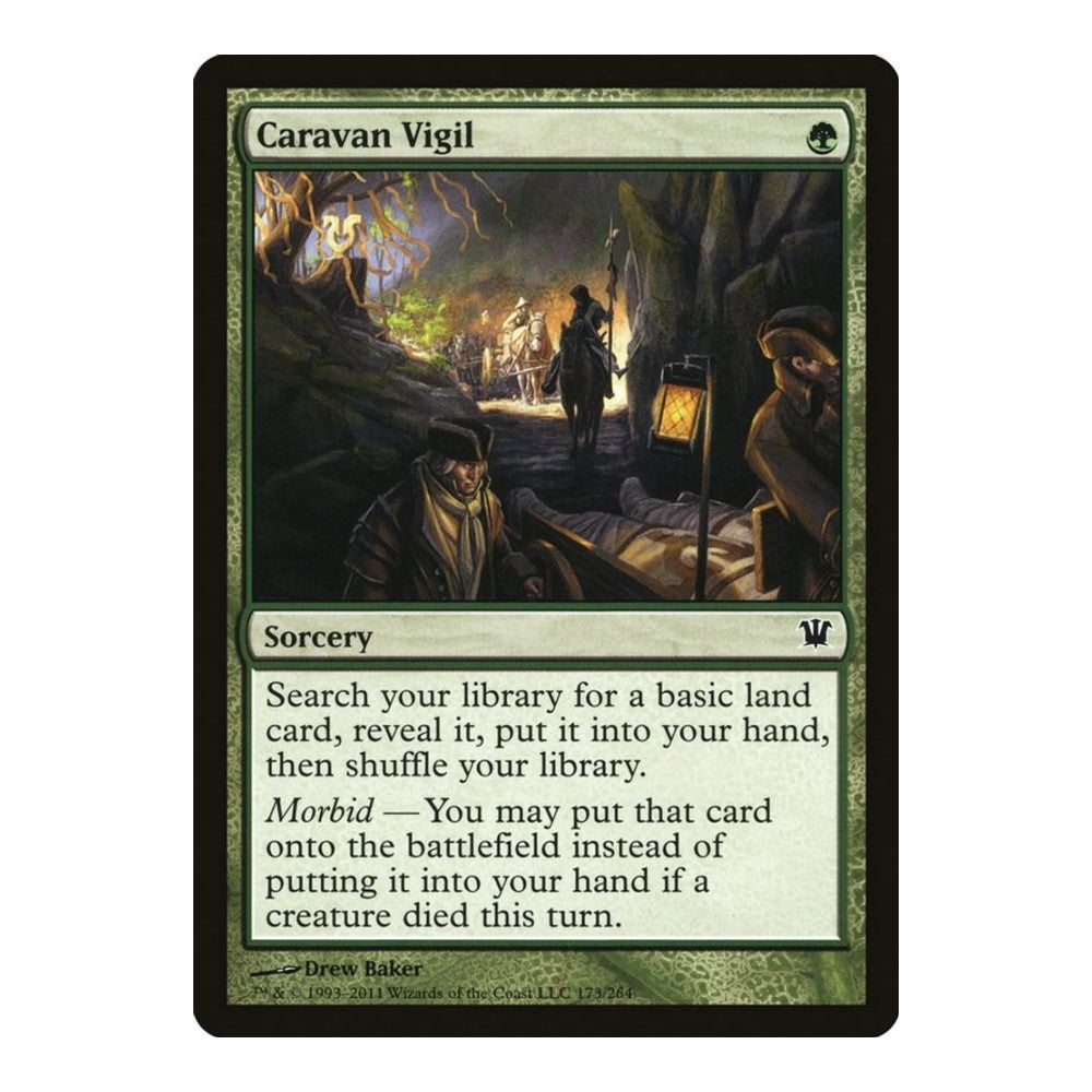 2011 Magic: The Gathering: Innistrad (ISD) - Caravan Vigil (#173, Common) (, Near Mint)