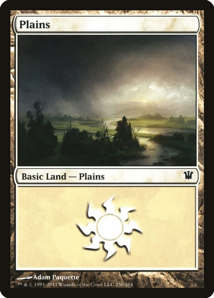 2011 Magic: The Gathering: Innistrad (ISD) - Plains 250 (#250, Land) (, Near Mint)