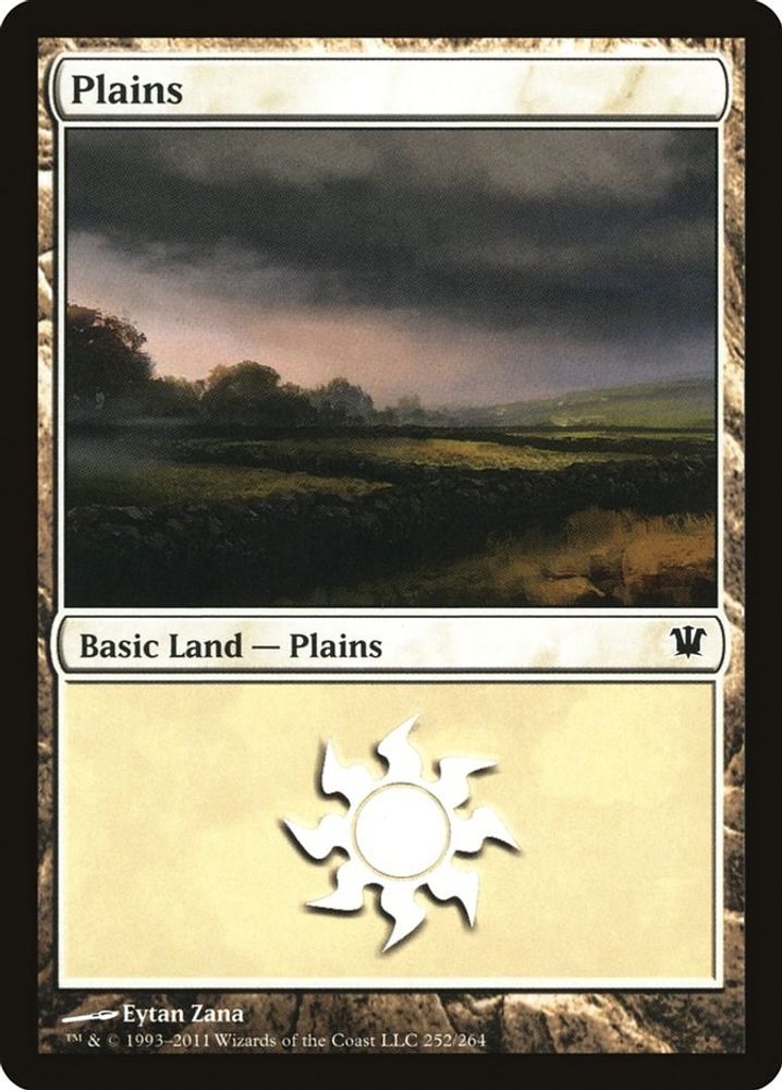 2011 Magic: The Gathering: Innistrad (ISD) - Plains 252 (#252, Land) (, Near Mint)