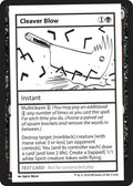 2024 Magic: The Gathering: Mystery Booster 2 Playtest Cards (MB2PC) - Cleaver Blow (#542, Special) (, Near Mint)